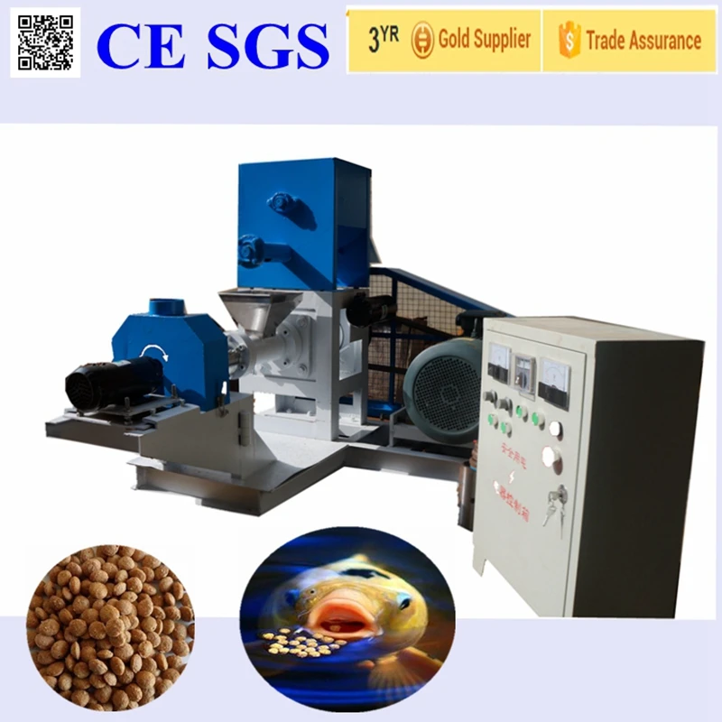Ce Approved Professional Floating Fish Feed Extruder Machine