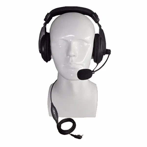 Professional Noise Cancelling Helmet Two Way Radio Aviation Headset