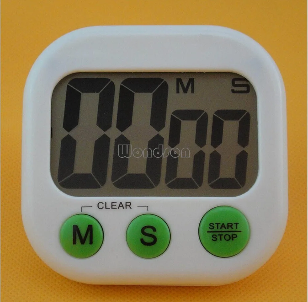 2.9 Inch Lcd Big Screen Aaa Battery Countdown 4 Color Digital Kitchen Timer Buy Digital