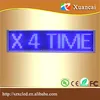 High brightness very thin frame single blue USB computer programmable scrolling message rechargeable LED moving message