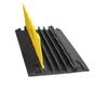GEELIAN 5 Channel Rubber Floor Cable Protector/car ramps for traffic