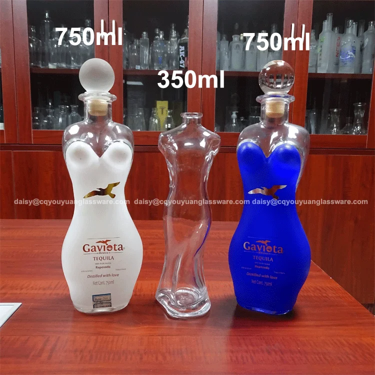 Clear Decorative Cork Glass Woman Body 750ml Lady Shape Bottle Tequila Buy Lady Shape Bottle 9452