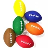 Rugby shape pu foam stress ball with custom logo