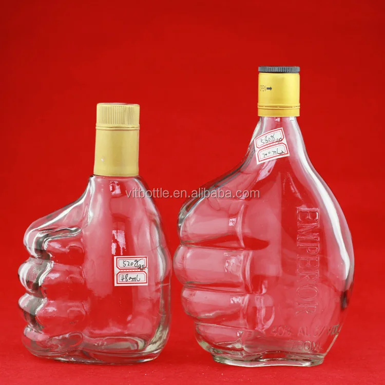 Beautifully Design Glass Bottle Wholesale 750ml Unique Shape Glass Spirit Liquor Bottle Buy