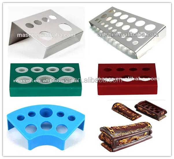 Tattoo Accessories Supply Cool Rock Gothic Style Tattoo Ink Cup Holder,Portable Plastic Tattoo