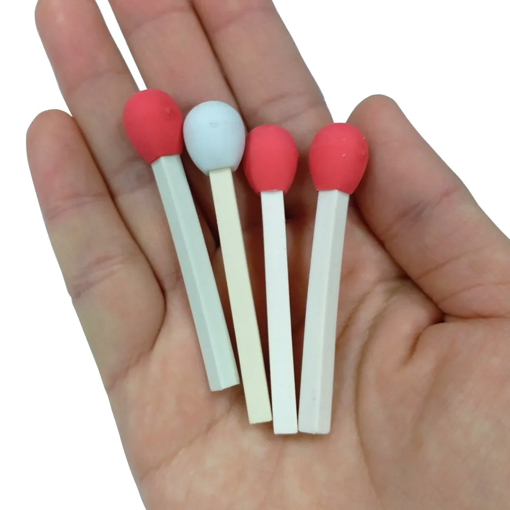 for kids custom promotional matchstick eraser