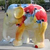 Outdoor Painting elephant sculpture