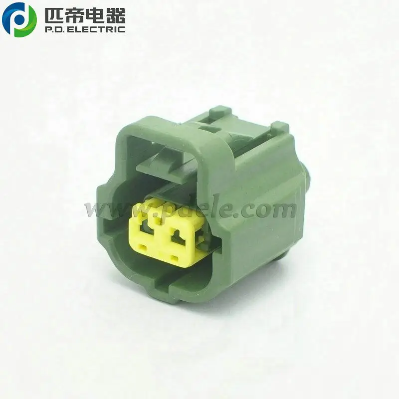 Female 2p Green For Toyota Engine Coolant Temp Sensor Connector 1jzgte