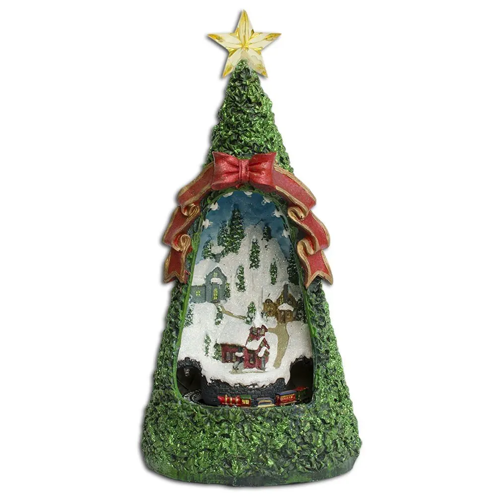 get quotations 13 led animated village scene tabletop christmas tree - Cheap Christmas Village Decorations get quotations 13 led animated village scene tabletop christmas tree - Cheap Christmas Village Decorations