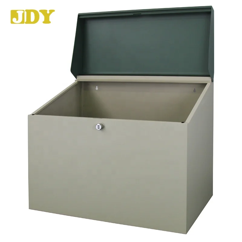 Galvanized Steel Top Opening Dry Cleaning Drop Box Multiple Parcel Delivery Large Mailboxes