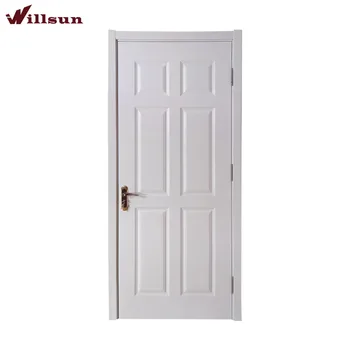 Class Premium 6 Panel Primed White Steel Prehung Interior Door With Brickmold Buy 6 Panel Door Class 6 Panel Door Prehung Interior Door Product On