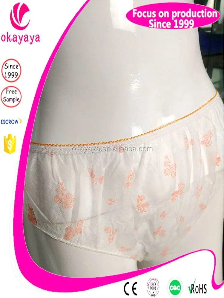Oem Odm Disposable Panties Disposable Salon Underwear Disposable