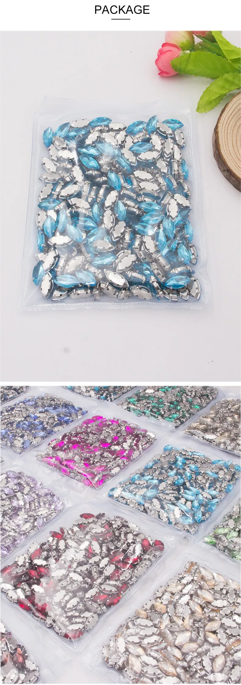 Navette Sew On Rhinestones Glass Stones For Jewelry Making Buy Glass