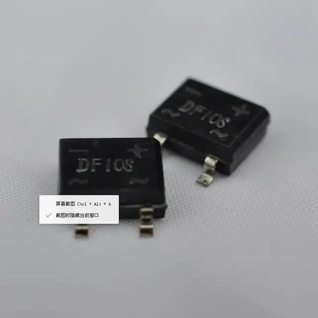 10x df02s SMD Bridge Rectifier 200v 1a SMT Bridge Rectifier
