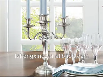 Jl 3039 Rustic Metal Candelabra For Wedding And Decoration View