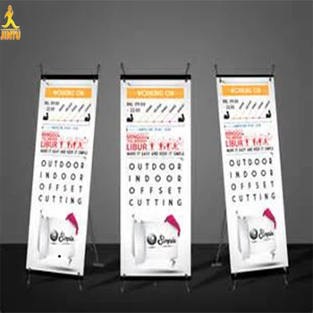 Custom Size 60 160cm Or 80 180cm Indoor Outdoor Banner Display X