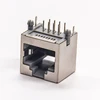 Angled Type 8P8C Female RJ45 Modular Connector