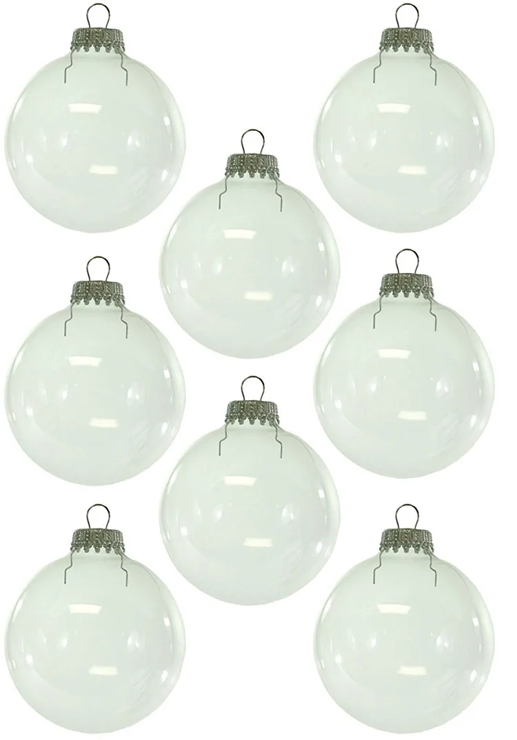High Quality Clear Plastic Glass Christmas Ball Ornament Bulk Buy