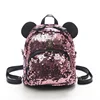 2019 New Cute Children Minnie Mouse Sequin backpack bag