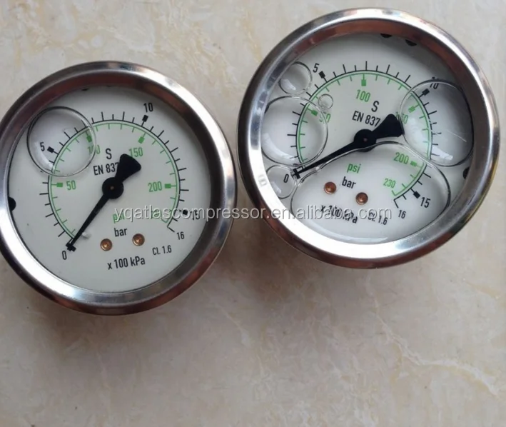 Atlascopco Screw Air Compressor Pressure Gauge 1089957966 Buy