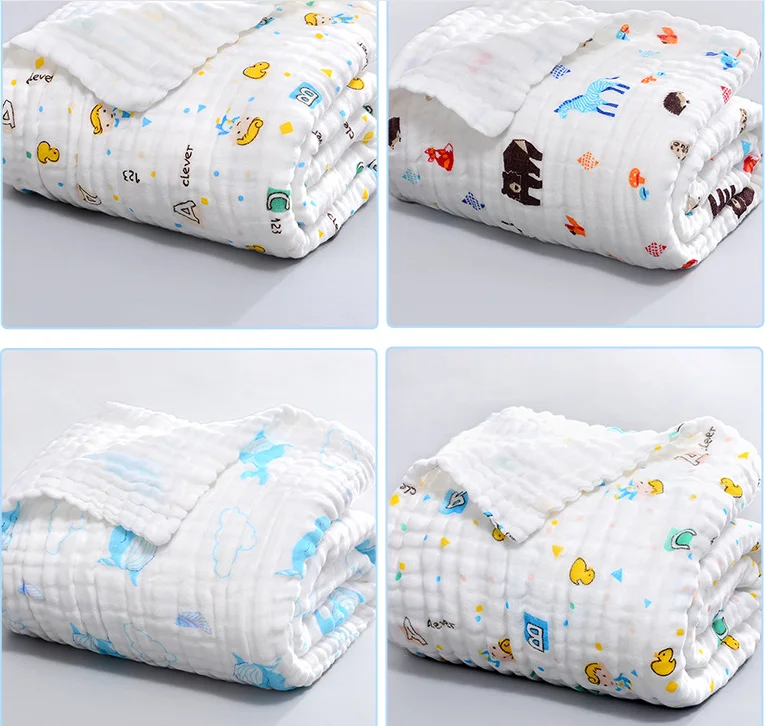 100%cotton Material And Used Blanket In Korean Baby Newborn Blanket ...