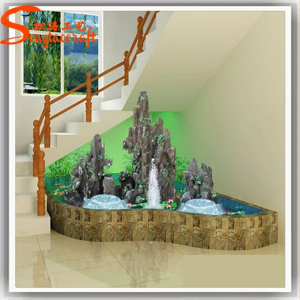 2015 China Indoor Wall Artificial Water Waterfall Stone Fountain Buy