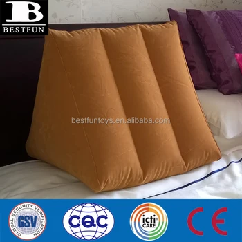 High Strength Custom Shape Cool Suede Flocked Pvc Inflatable Bed