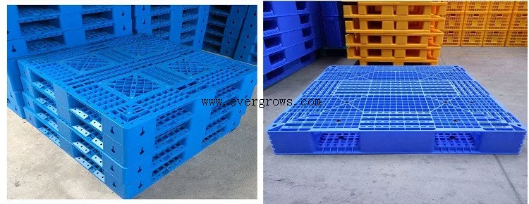4 way standard size plastic pallets manufacturer malaysia with low price