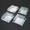 Dongguan Spring Packing Factory APET RPET BOPS PS PVC dome lid for cake packaging plastic custom cake box