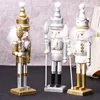 18" nutcracker soldier wooden vintage Christmas decoration