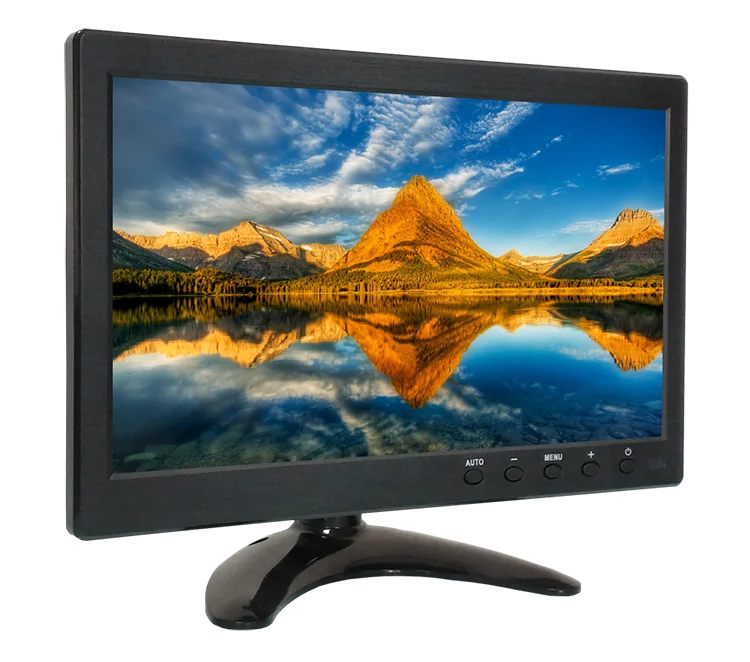 Oem 10.1inch Led Bnc Monitor Widescreen 10.1 Inch Tft Lcd Cctv Monitor Dc 12v Power Supply Buy