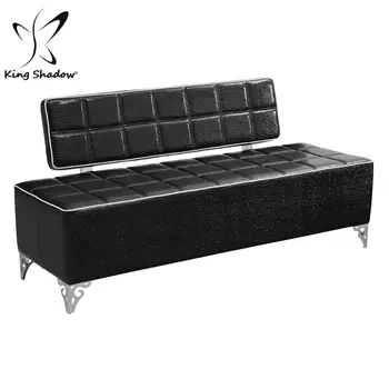 Pink Salon Modern Sofa High Back Bench Waiting Pink Salon Modern Sofa High Back Bench