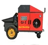 Newest concrete pump on the secondary post pump machine