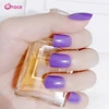 F10 24 pcs/box full cover press on pure dark purple coloured nail tips acrylic nail tips wholesale nail fake nails tips