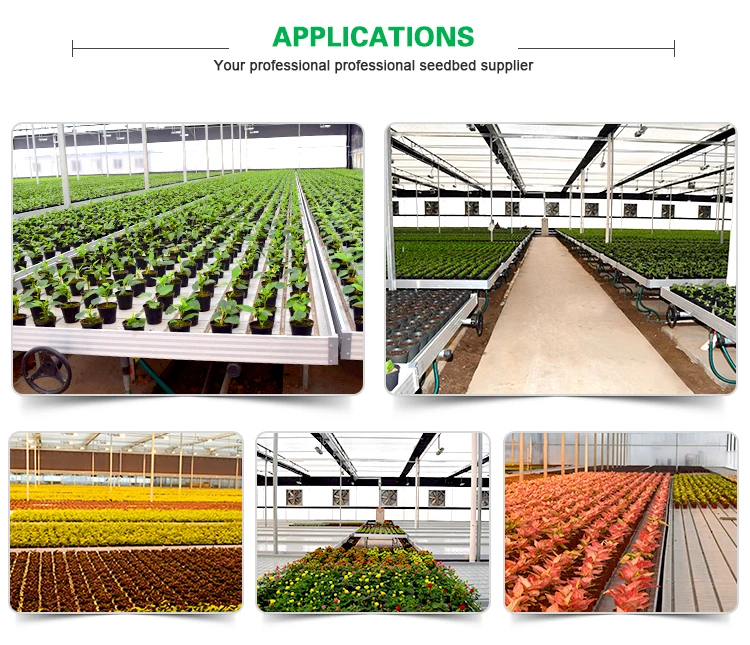 greenhouse rolling stand bench