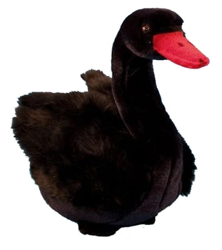 black swan plush toy