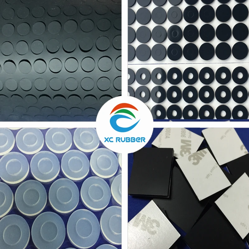 Double Sides Adhesive Tape Self Die Cutting Rubber Sheet With 300lse,9948a Adhesive Back Self