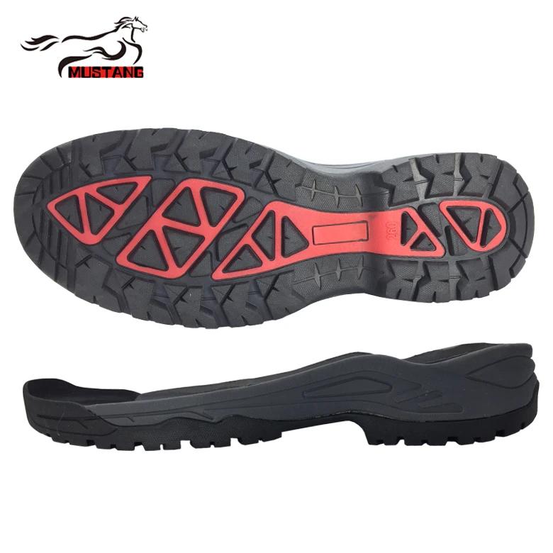 rubber sole trekking shoes