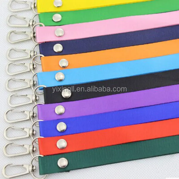 high quality custom Polyester neck lanyard heated transfer lanyard