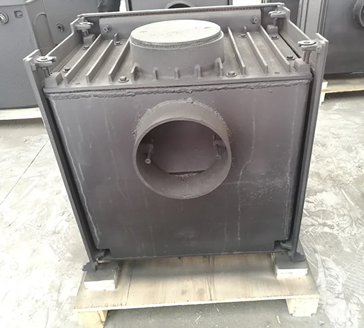 High Efficiency Cast Iron Plus Radiating Plate Top Or Rear Exhaust Flue