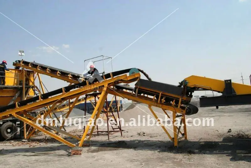 V Type Belt Stone Crusher Conveyor Belt Widely Used In Mining Industry