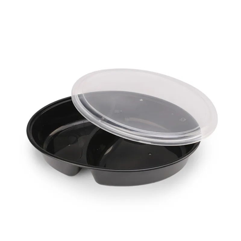 Disposable Oval Plastic Food Container With Flat Lid Buy