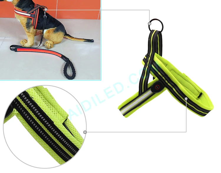 Wholesales LED Dog Harness for Dog
