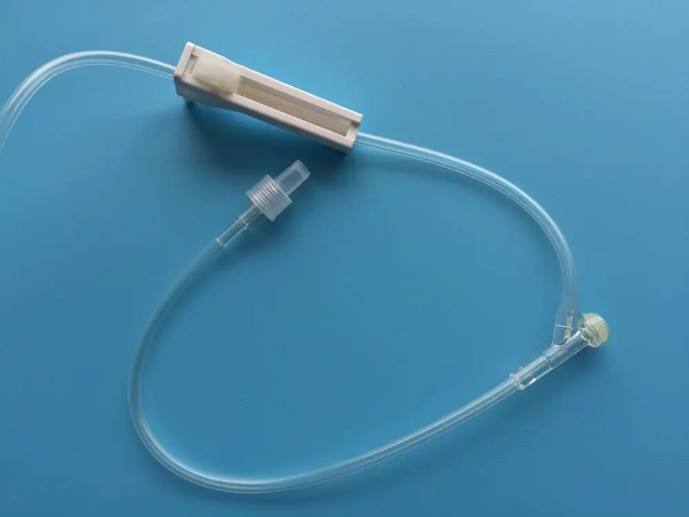 High safety DEHP free Auto Air Stop auto stop infusion set