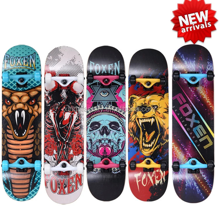 Complete Canadian Maple Skateboards,Custom Complete Maple Wood