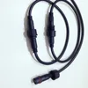 Stranded PVC Right Angle DC to DC Cable Assembly UL2464 22AWG Copper