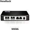 NewRock 2/4/8 FXS FXO Ports ATA VoIP SIP Gateway MX8A