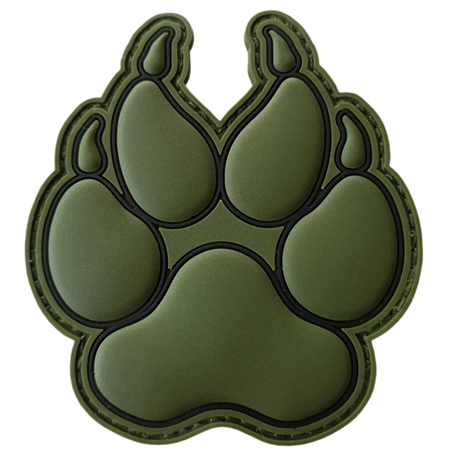 K9 TIMENT CANIS MORSUM Fear The Bite Dog Handlers PVC Airsoft Patch White
