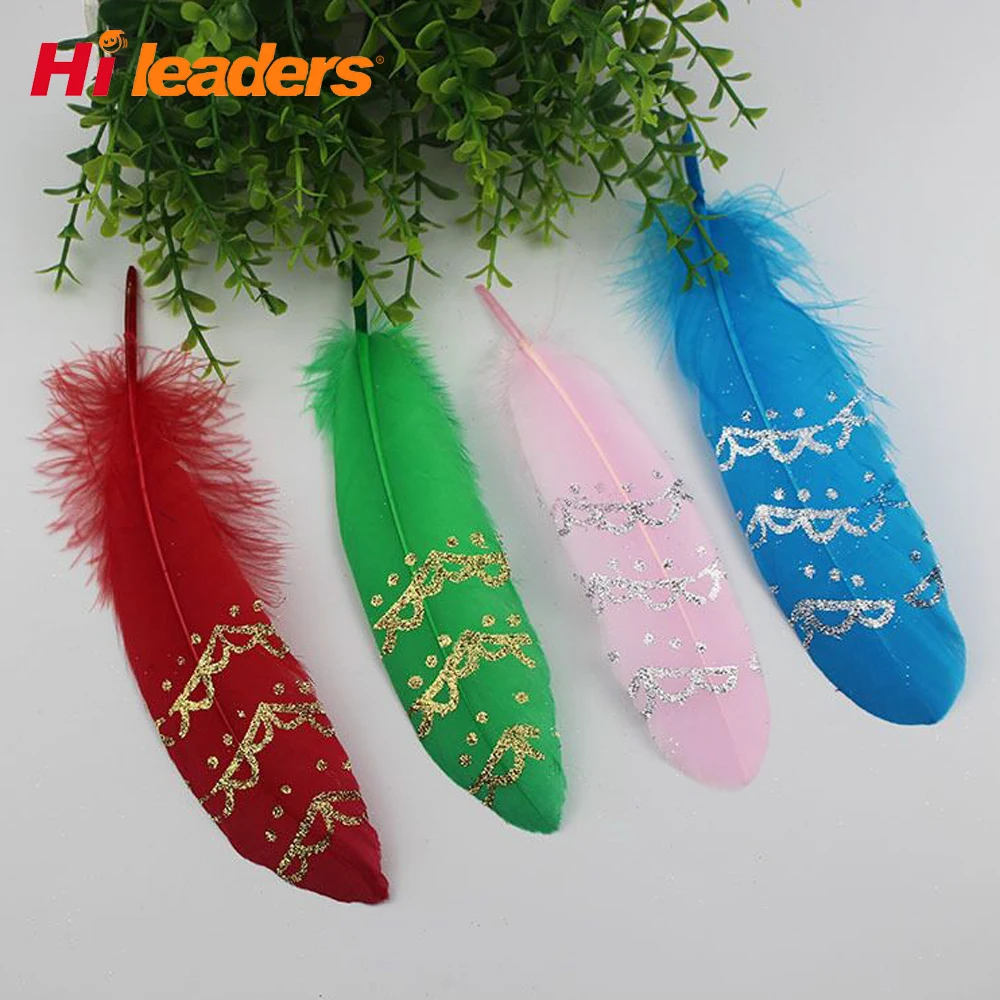 Rt251 Decorative Printing Goose Feathers For Sale Buy Printing Goose