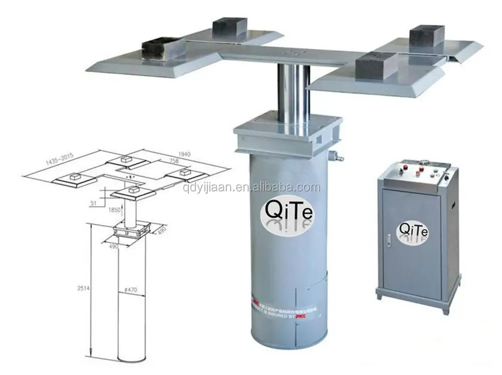 Hydraulic Garage Underground Single Post Car Lift Buy Garage